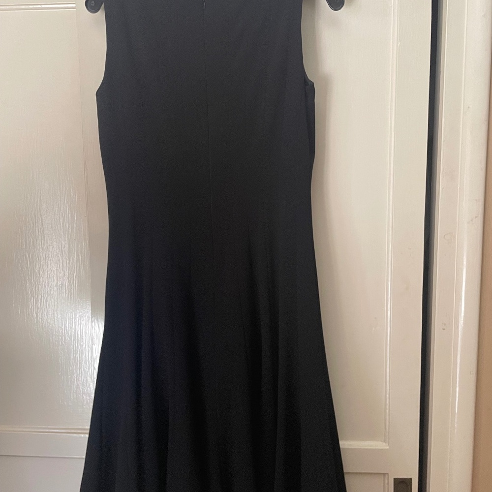 Tahari black cocktail dress
